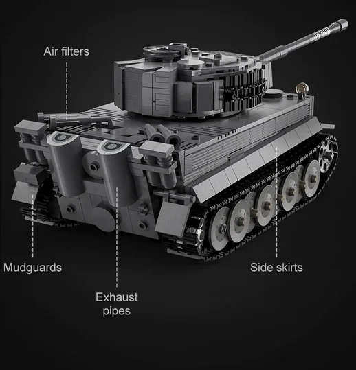 CADA-Master-Tiger-Tank-C61071W-Altijd-Korting