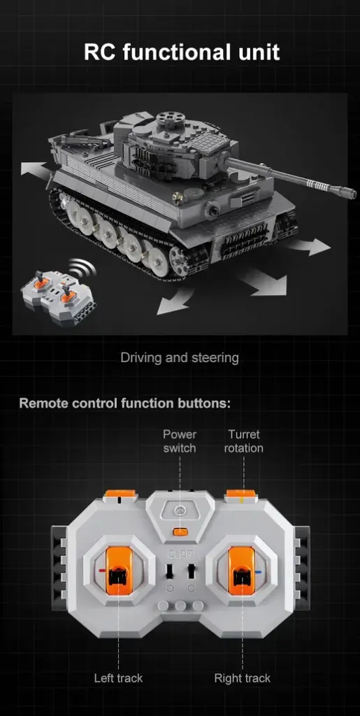 CADA-Master-Tiger-Tank-C61071W-Altijd-Korting