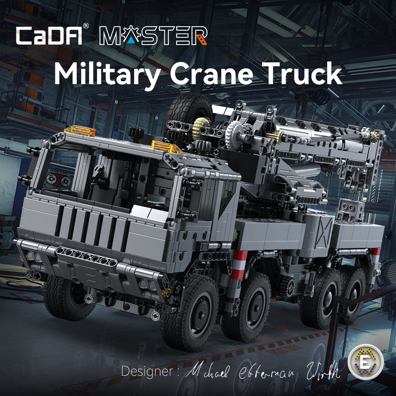 Military Crane Truck-CaDA-C61507W-Altijd-Korting