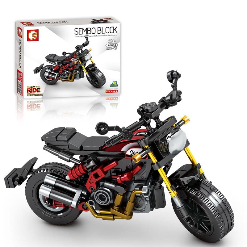 Super Motorcycle zwart-Sembo-Block-S-701134-Altijd-Korting