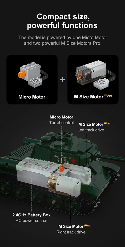 T-34 Medium Tank-C61072W-CaDA-Altijd-Korting