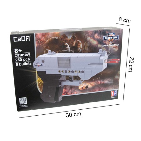 Double Barrel Gun-C81010W-CaDA-Altijd-Korting