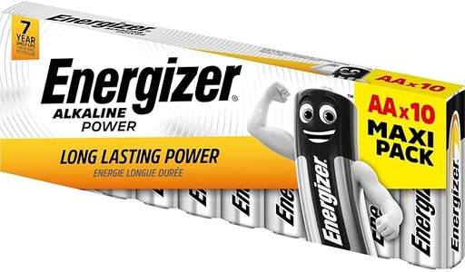 Energizer AAx10 batteries